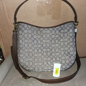 Coach Signature Jacquard Soft Tabby